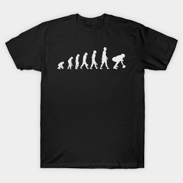 Evolution Of Man American Football T-Shirt by Shapwac12